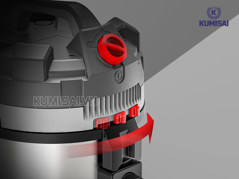 Thiết kế đầu máy tiện dụng, mở - đóng dễ dàng