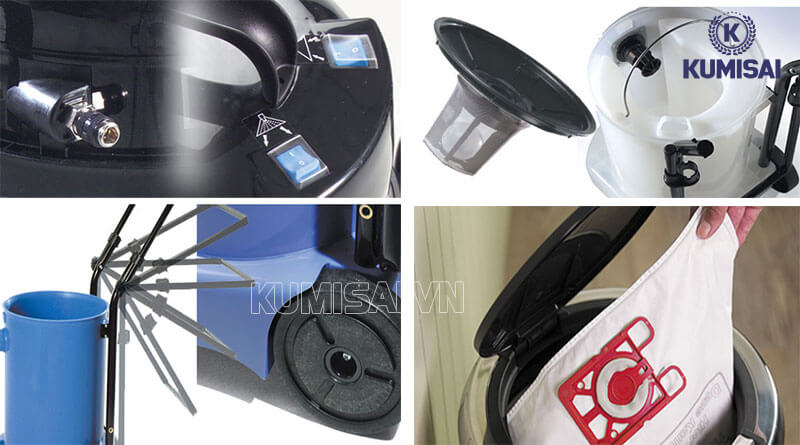 Thiết kế các bộ phận chính