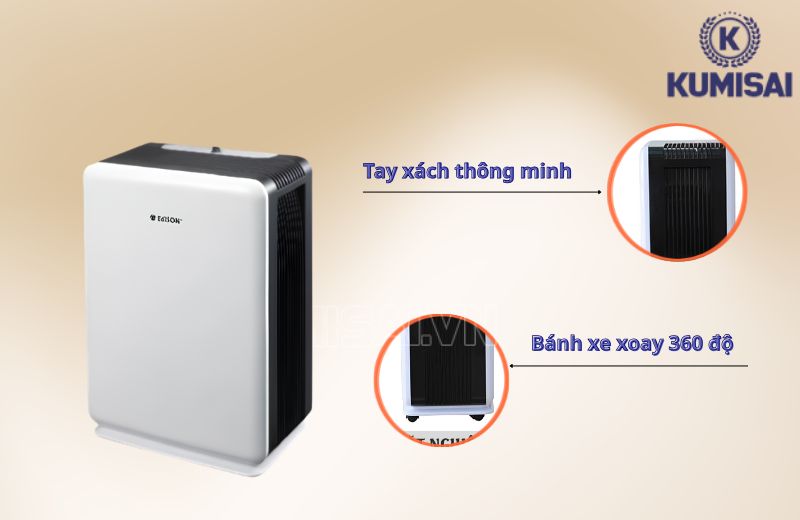 Thiết kế máy gọn gàng, dễ dùng Thiết kế máy gọn gàng, dễ dùng