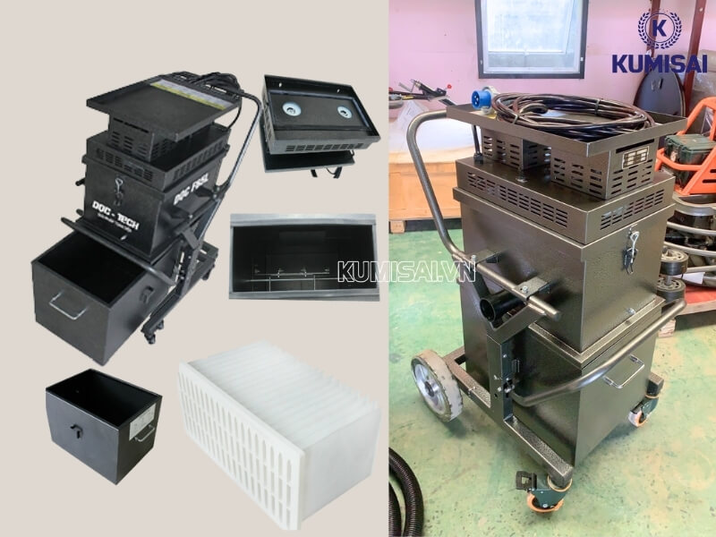 DQC - Tech F65L HEPA có thiết kế hiện đại, dễ thao tác khi sử dụng