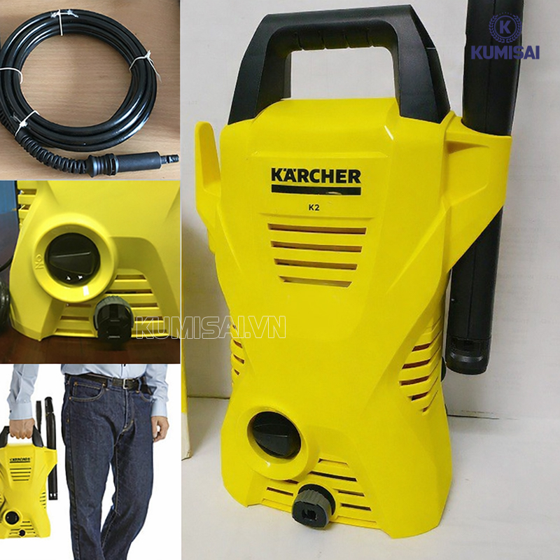 Nút điều khiển máy rửa xe Karcher K2 Basic dễ dùng