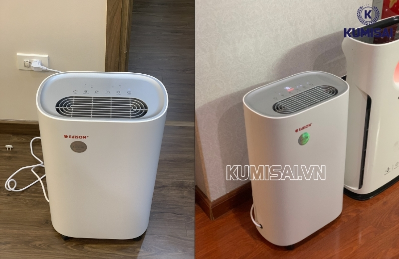 Thiết kế nhỏ gọn, không chiếm dụng nhiều diện tích phòng