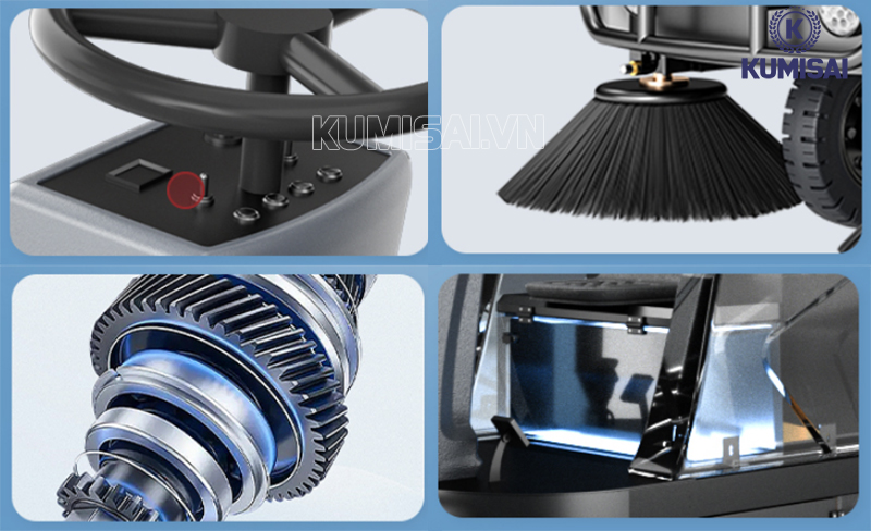 Thiết kế xe quét rác DQC - Tech 5F