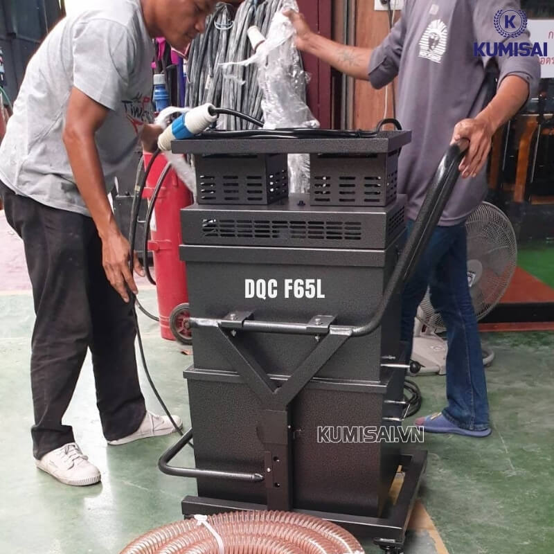 Thùng chứa rác và bụi dung tích 65L