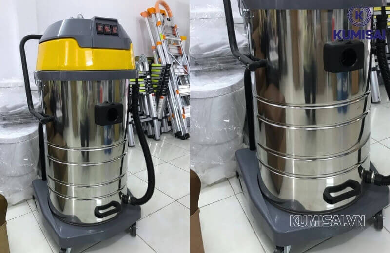 Thùng chứa làm từ chất liệu inox cao cấp, cực kỳ bền bỉ