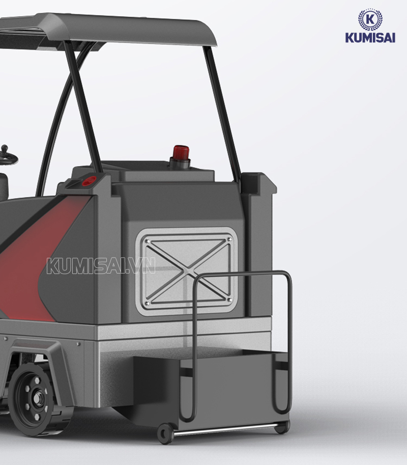 Hệ thống thùng chứa rác & nước dễ tháo rời