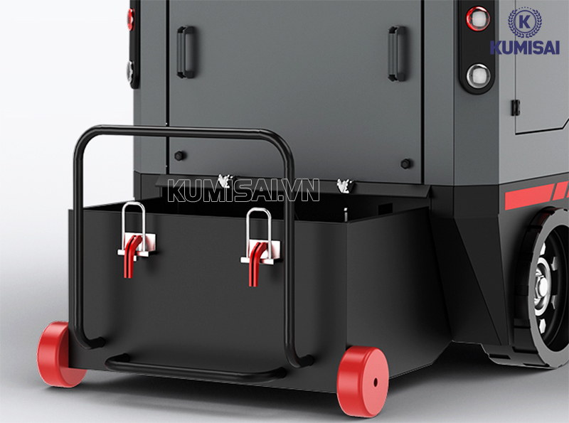 Thùng chứa rác có thể tháo ra/vào dễ dàng