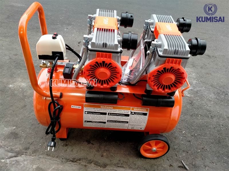 Máy nén khí không dầu 50L Lead