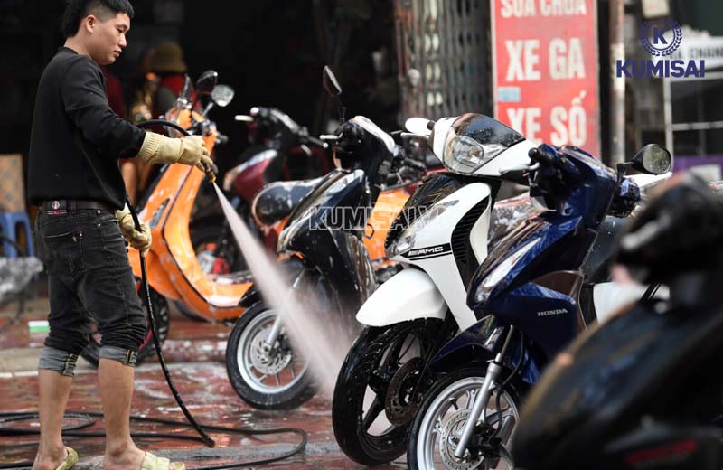 Tiệm rửa xe 140 quận 11