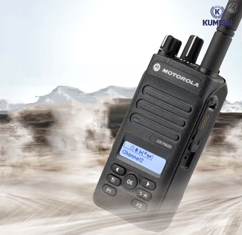 Motorola MotoTrbo XiR P6620i đáp ứng các tiêu chuẩn an toàn, bền bỉ