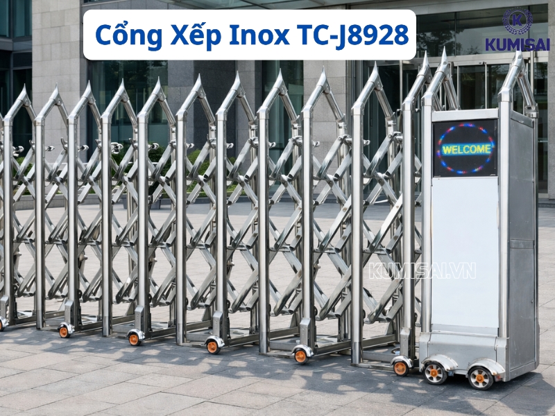 Tìm hiểu về cổng xếp inox TC-J8928
