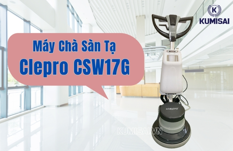 Tìm hiểu về máy chà sàn tạ Clepro CSW17G