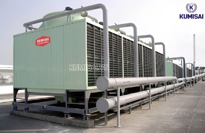 Tìm hiểu về ưu điểm của dòng tháp giải nhiệt vuông