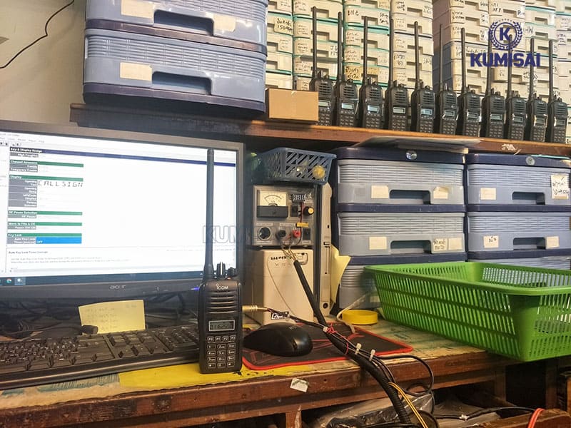 Bộ đàm ICOM IC-F1000T nhiều tính năng hữu ích