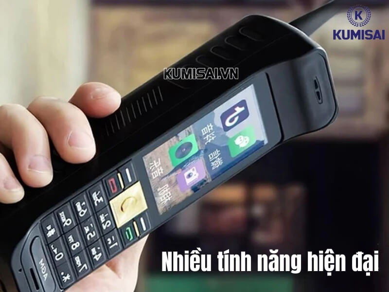 Điện thoại bộ đàm rất nhiều tính năng hiện đại