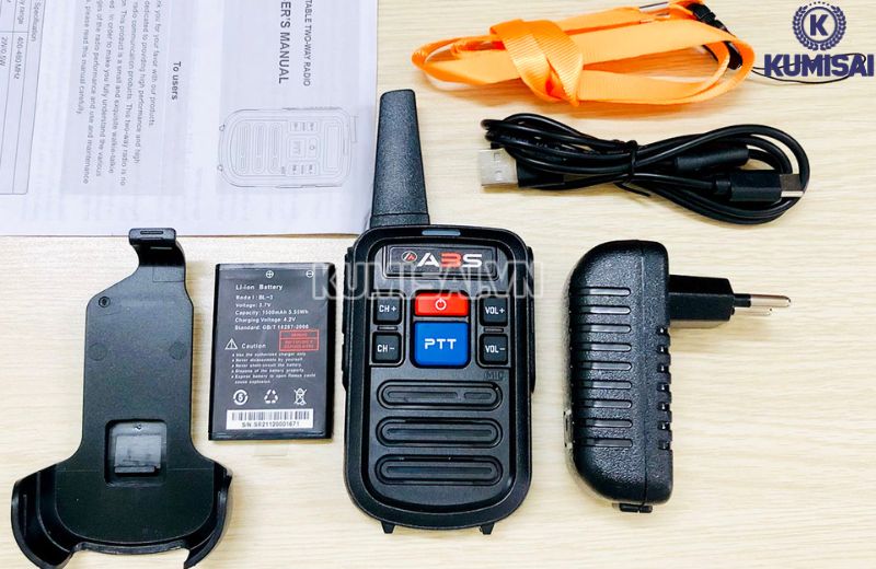 Tính năng nổi bật của bộ đàm ABS