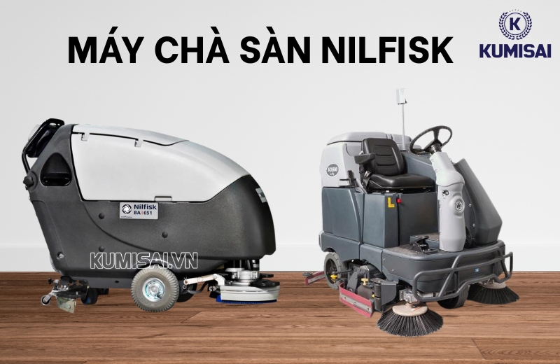 Tổng quan về thương hiệu máy chà sàn Nilfisk