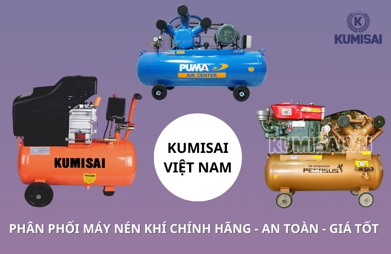 Kumisai Việt Nam - Chuyên phân phối máy nén hơi chất lượng