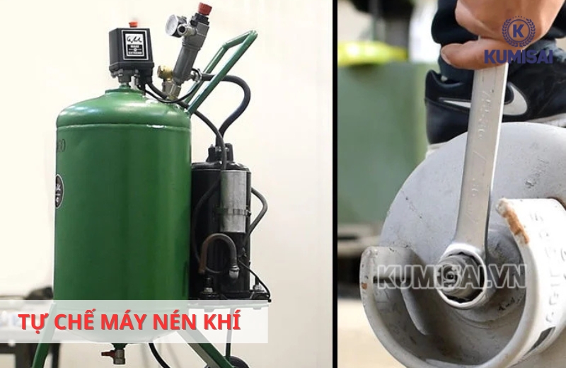 Tìm hiểu lý do khiến nhiều người thích tự chế máy nén khí