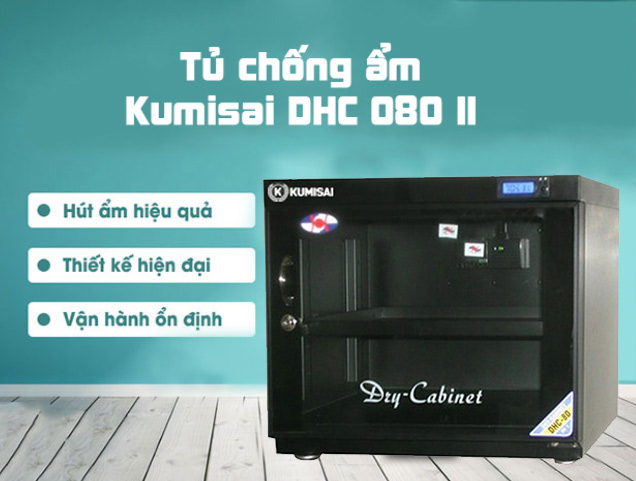 Tủ chống ẩm Kumisai DHC 080 II