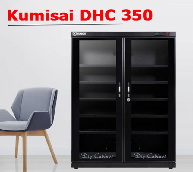 Tủ chống ẩm Kumisai DHC 350 đáng để đầu tư sử dụng