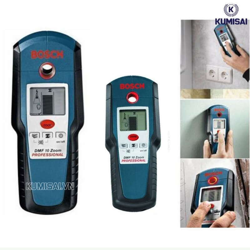 Khám phá ứng dụng phổ biến của máy dò kim loại Bosch DMF 10 Zoom