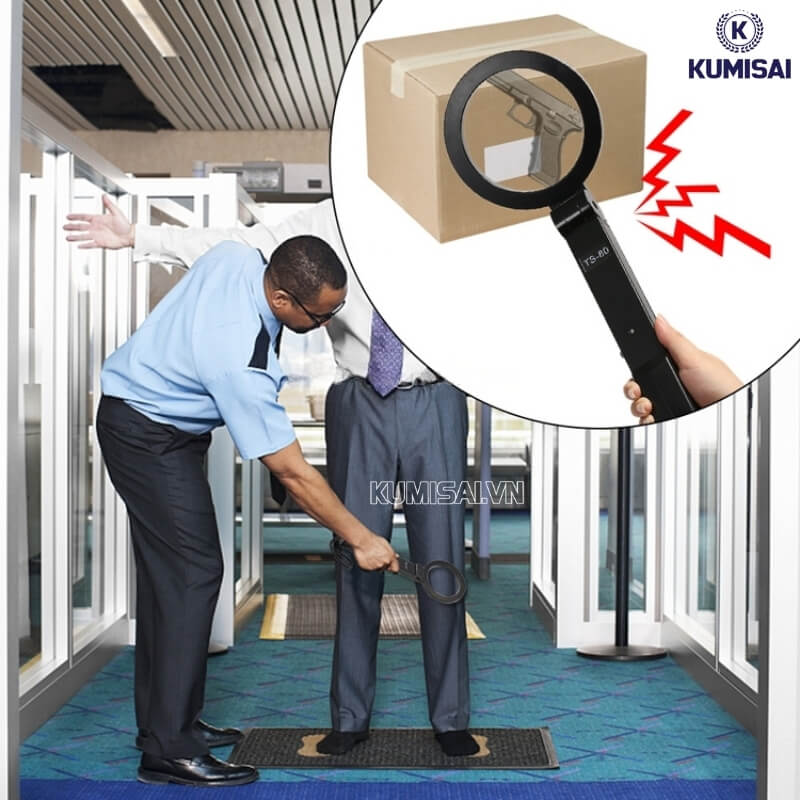 Ứng dụng chính của máy dò kim loại Handheld MD-300