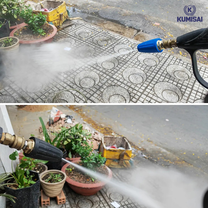 Béc phun tia thẳng đa năng, ứng dụng đa dạng