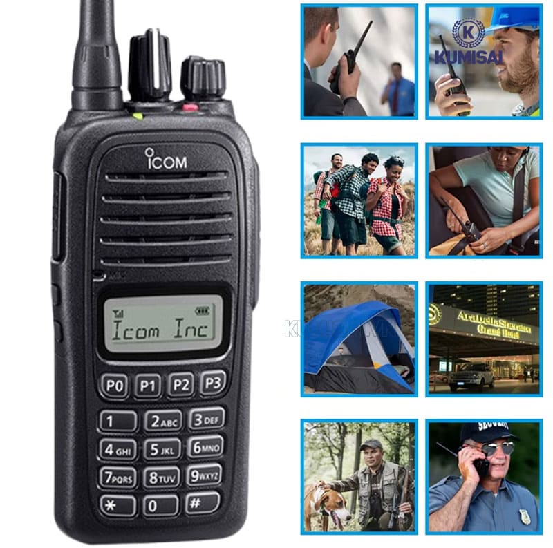 Bộ đàm Icom IC-F2000T sử dụng nhiều trong các hoạt động, sản xuất,...