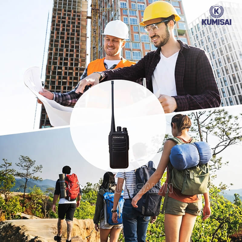 Bộ đàm Kenwood TK 3380 đa năng, tính ứng dụng cao 