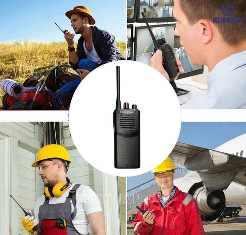 Bộ đàm Kenwood TK2107 ứng dụng đa dạng