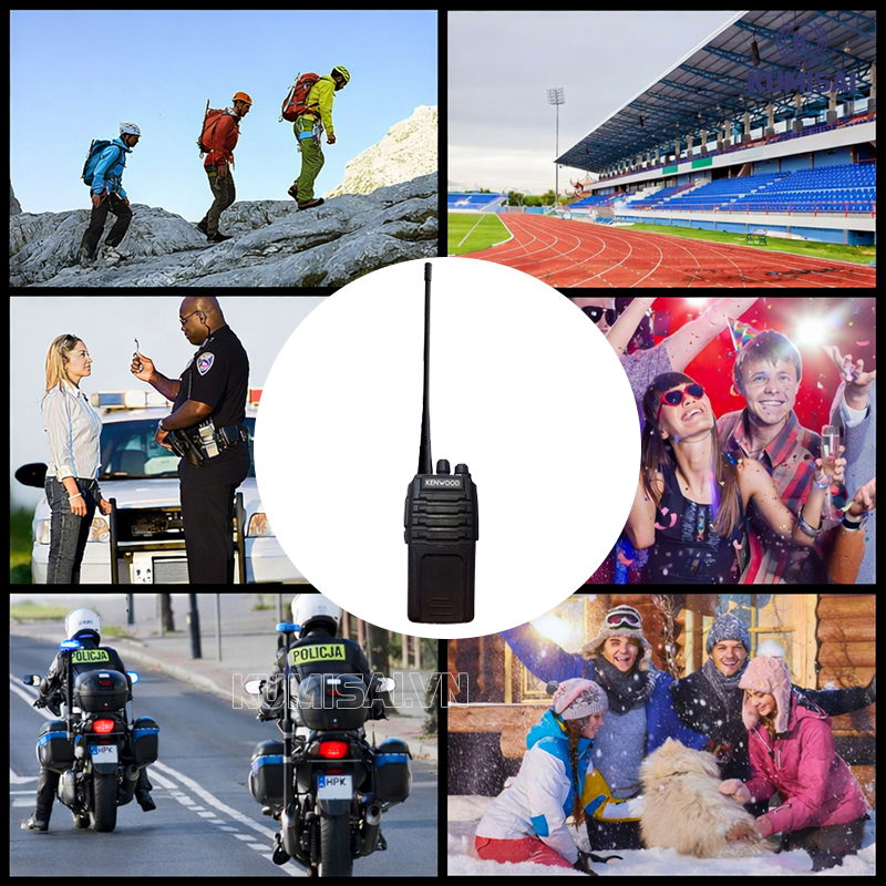 Bộ đàm Kenwood TK568 sử dụng phổ biến trong cuộc sống