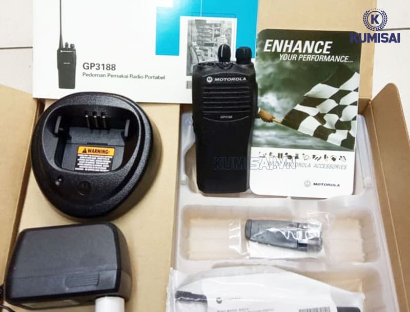 Tìm hiểu về máy bộ đàm Motorola GP3188