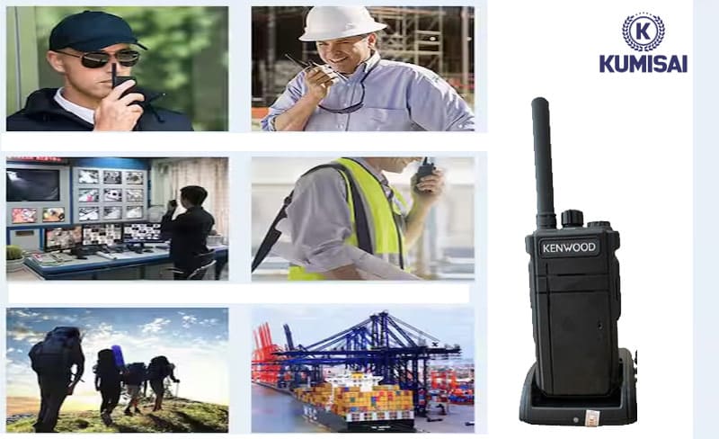 Ứng dụng của máy bộ đàm Kenwood TK P330