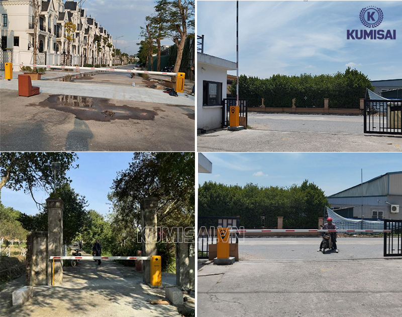 Ứng dụng cổng barrier BST-170