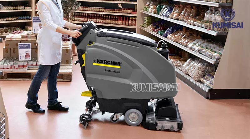 Ứng dụng máy chà sàn Karcher