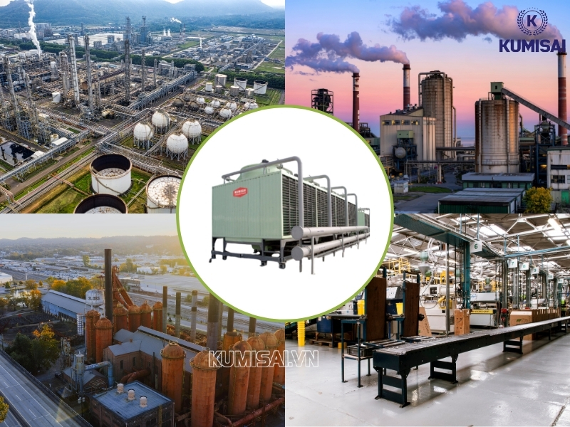 Ứng dụng của tháp giải nhiệt vuông trong đời sống hiện nay