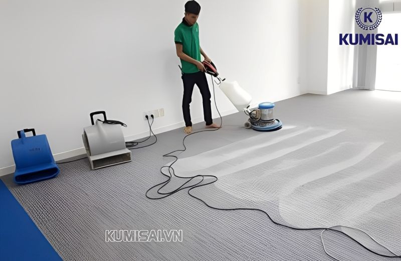 Ứng dụng của thiết bị quạt thổi thảm Hiclean HC 535 trong thực tế
