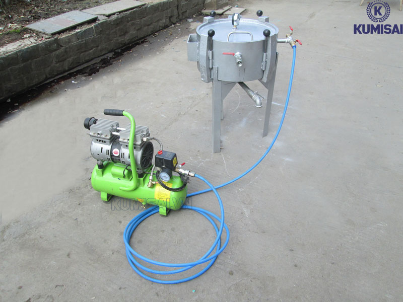 Ứng dụng dây hơi thẳng 5x8mm trong hệ thống máy nén khí