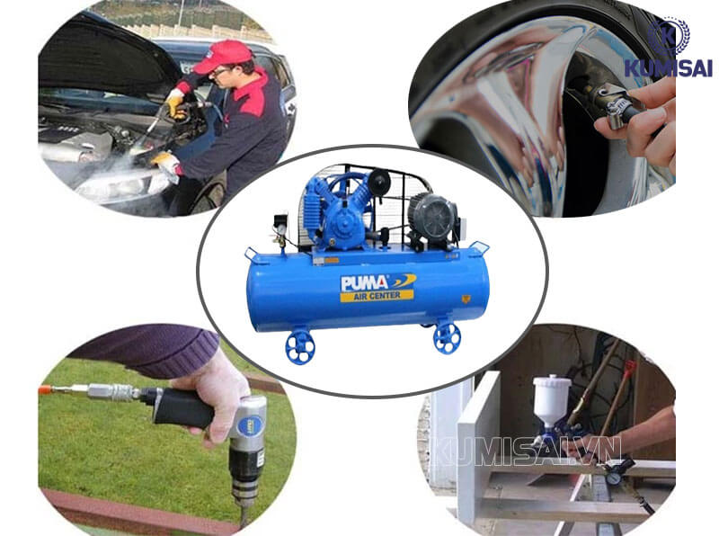 Máy nén khí Puma GX0140 -1/4HP đa năng, ứng dụng đa dạng 