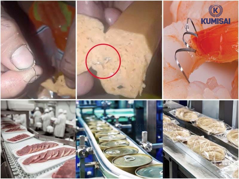 Máy dò kim loại đảm bảo chất lượng thực phẩm