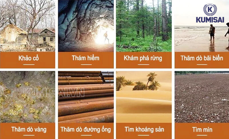 Máy dò kim loại Minelab ứng dụng đa năng 