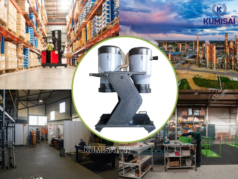 Một số ứng dụng phổ biến nhất của máy hút bụi DQC - Tech 33A trong thực tế