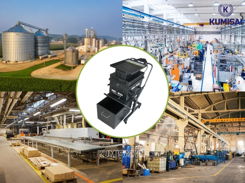 Ứng dụng của máy hút bụi DQC - Tech F65L HEPA trong đời sống hiện nay