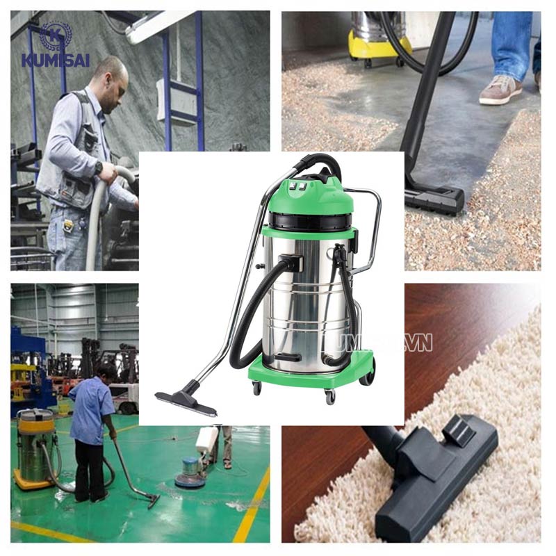 Máy hút bụi Davi Clean được ứng dụng trong rất nhiều lĩnh vực khác nhau