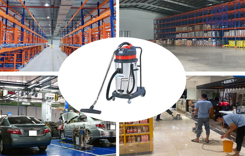 Máy hút bụi TopClean TC 70W ứng dụng da năng Máy hút bụi TopClean TC 70W ứng dụng da năng