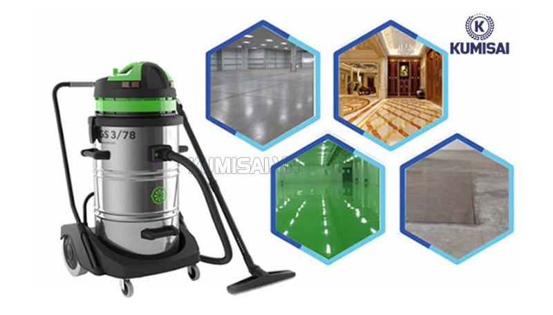 máy hút bụi hút nước IPC GS 3/78 W&D