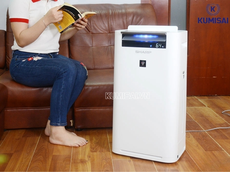 Ứng dụng máy lọc không khí và tạo ẩm Sharp KC-G40EV-W