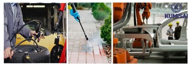 Ứng dụng máy nén khí 10hp