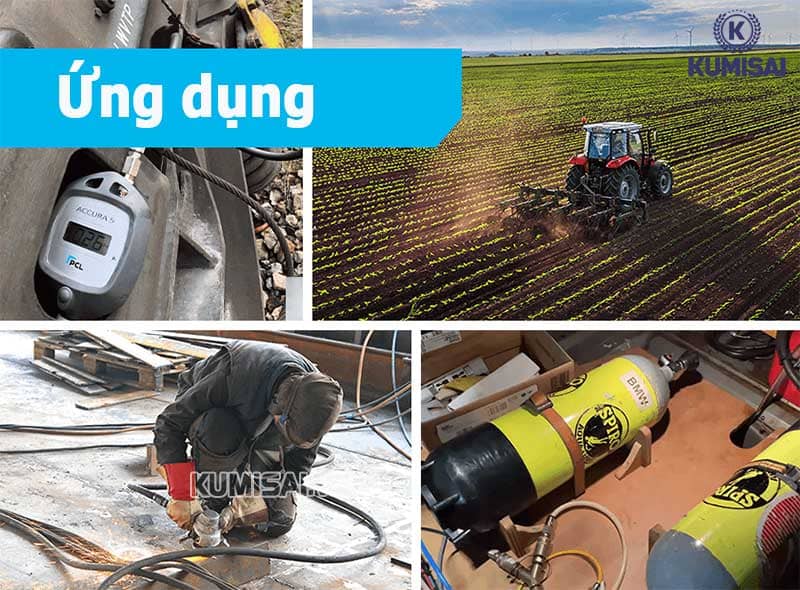 Ứng dụng máy nén không khí 2 cấp